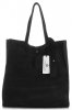 Kožené kabelka shopper bag Vittoria Gotti čierna V205454